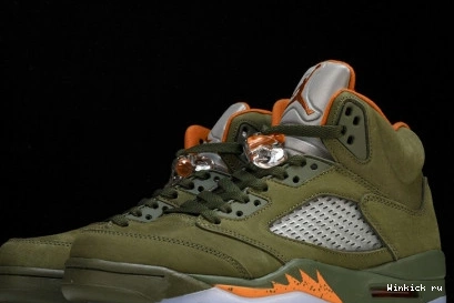 “Olive” Jordan Air 5 1008